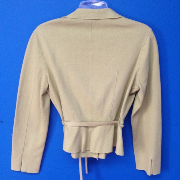 JON Green Wool-blend Soft Jacket Sz L - Picture 4 of 4